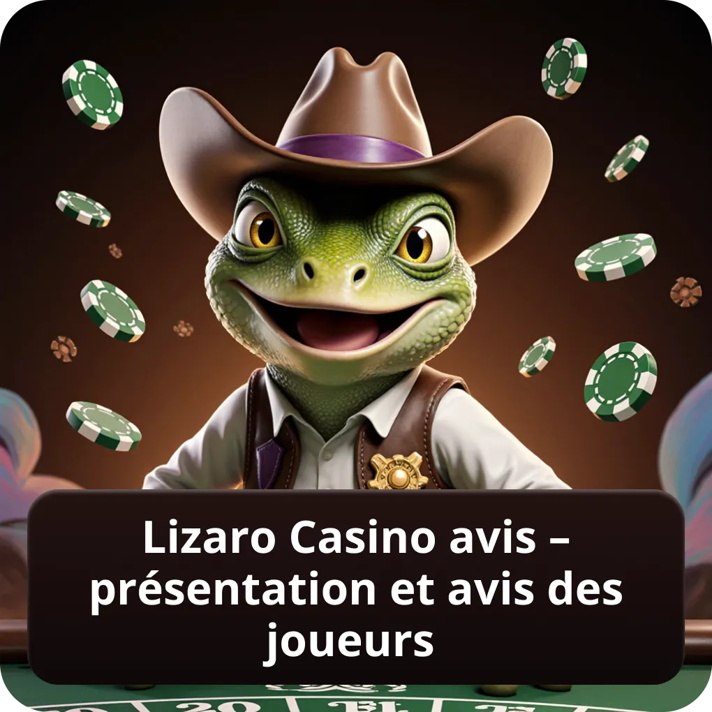 Lizaro Casino Avis – présentation et avis des joueurs
