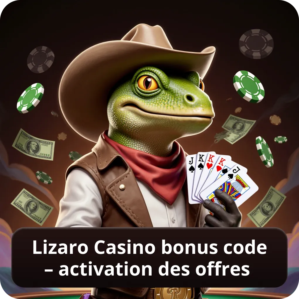 Lizaro Casino bonus code – activation des offres