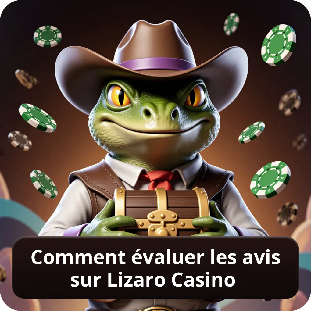Comment évaluer les avis sur Lizaro Casino