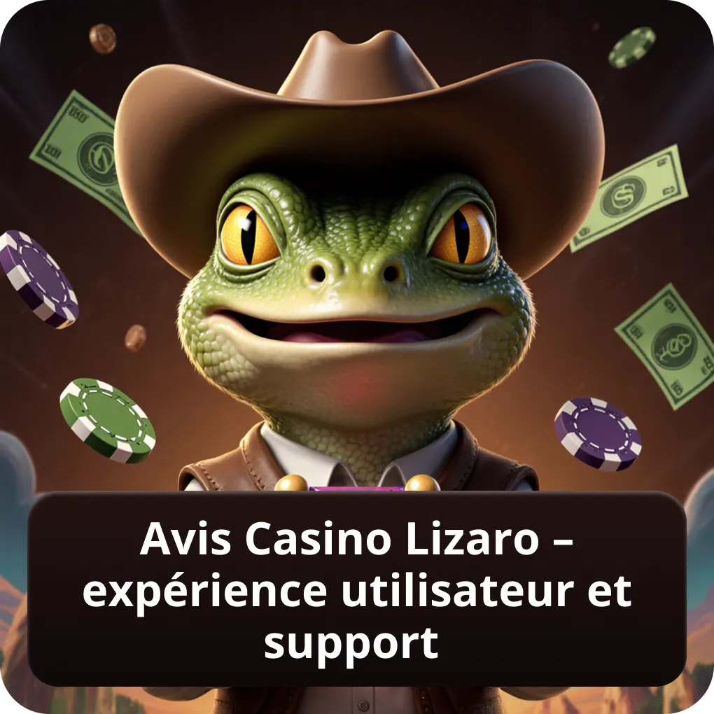 Avis Casino Lizaro – expérience utilisateur et support